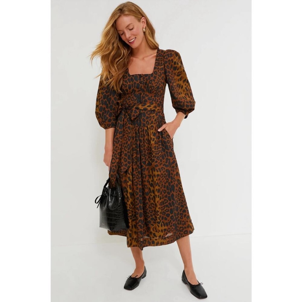 NWT Tuckernuck Leopard Graciela Dress